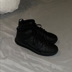Black High-Top Men's Sneakers
